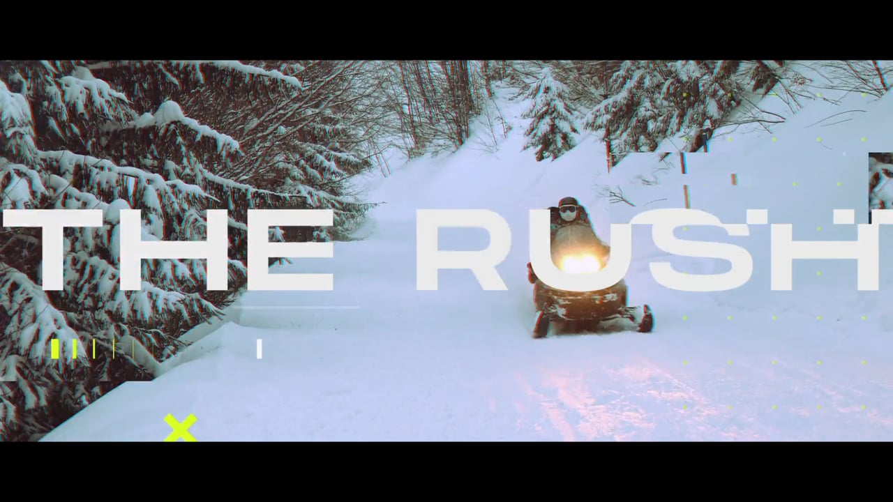Snowmobiling on the Gold Rush Trail