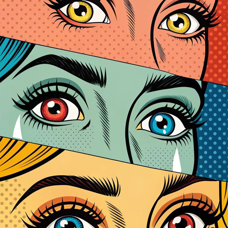 Halftone Stare, Lens image 06
