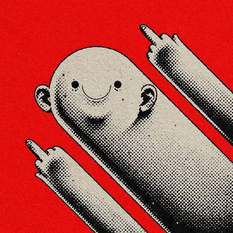 Halftone Grin, Lens image 07